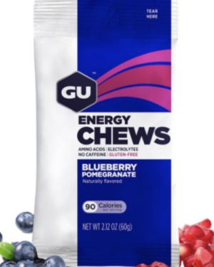 GU Energy Chews Blueberry Pomegranate